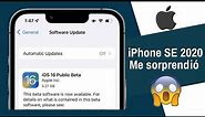 iPhone SE 2da Generacion 2020 Probamos iOS 16 Beta Publica 4