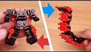 LEGO brick transformers mech MOC tutorial - centipede Centy