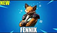 FORTNITE FOX SKIN "FENNIX" w/ALL DANCE EMOTES (Scenario,Floss,Infectious...)