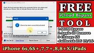 FREE iCloud Remove Tool iOS 15.8.1- iOS 16 2024 | Broque Ramdisk PRO iCloud Bypass tool |