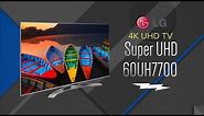 LG 60 Silver Super UHD 4K Smart LED HDTV 60UH7700 - Overview