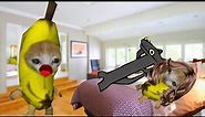 She CHEATED on him?😱 Banana cat tale | cat memes funny moments ep.1