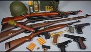 WW2 Toy Gun - US ARMY - German Army - Soviet Army - M1 Carbine - Mosin Nagant - TOY GUNS collection