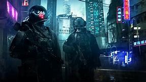Cyberpunk Soldiers Live Wallpaper - MoeWalls