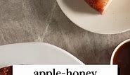 Apples and honey are a heavenly pairing and define this upside-down cake, which is the perfect fall dessert. Choose firm, tart apples that will balance the sweetness of the honey and hold their shape as they cook in the caramel underneath the cake batter. Get the recipe: https://bit.ly/47RdxRE | Martha Stewart