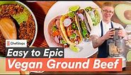 How to Make Vegan Ground Beef with Just 3 Ingredients