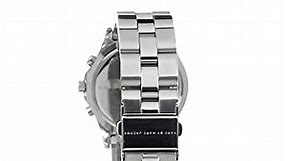 Marc by Marc Jacobs Women's MBM3100 Blade Silver Watch