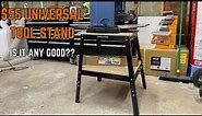 Universal Tool Stand from Harbor Freight Review with Bottom Shelf Dimensions