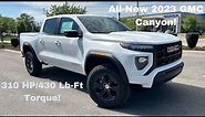2023 GMC Canyon Elevation 2.7T 4WD POV Test Drive & Review