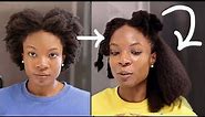 How To: SAFELY BLOW DRY THICK, DENSE, 4C NATURAL HAIR STRAIGHT