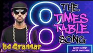 Learn Your Eight Times Table in Rap! | MC Grammar 🎤 | Educational Rap Songs for Kids 🎵
