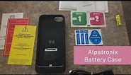 Alpatronix Battery Case for Apple iPhone SE Review | Slim Protective Charging Case