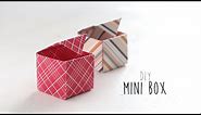 DIY: Mini box