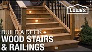 How To Build a Deck | Wood Stairs & Railings (4 of 5)