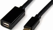 Amazon.com: StarTech.com 6ft (2m) Mini DisplayPort Extension Cable