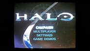How Halo looked on my CRT TV - Recorded in 4K 60 FPS - Title Screen/Opening Sequence