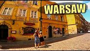 ⭐ Walking the Amazing Old Town in WARSAW, POLAND
