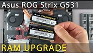 Asus ROG Strix G531 RAM Upgrade and Install - Your Step-by-Step DIY Guide!