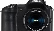 Samsung Galaxy NX EK-GN120ZKAXAR Galaxy Wireless Smart Android 4G Camera 20.3MP Mirrorless Digital Camera with 4.8-Inch LCD with 18-55mm OIS Lens (Black)