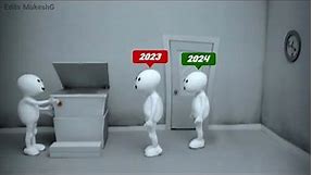 Happy New Year 2024 Funny Meme ~ Edits MukeshG