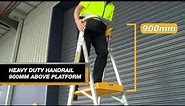 Gorilla Adjustable Platform Ladder - PL0406-I
