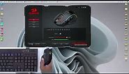 Tutorial | Set Backlights & Macros On Redragon HORUS K618 Keyboard & M991 Mouse with Software