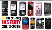 BlackBerry all Phones History & Evolution [ 2003 - 2018 ]