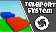 How To Make Teleport Pads In Roblox Studio (*No Scripting*)