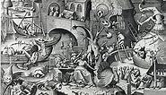 Envy, from The Seven Deadly Sins | Bruegel the Elder | Painting Reproduction