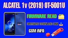 Alcatel 1v (2019) 5001U Firmware Free Download Link and Read Write Done by GSM iNFO