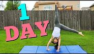How to get your Cartwheel in ONE DAY