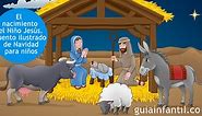 El nacimiento del niño Jesús. Cuento de Navidad en vídeo para niños