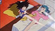 Goku removes Bulma's panties | Dragon Ball