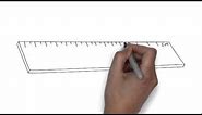 How To Draw Ruler (Measure Tools)
