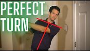How to Perfect Your Golf Swing Shoulder Turn (AT HOME)