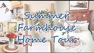 2020 SUMMER HOME TOUR | AMERICANA DECOR | MODERN FARMHOUSE DECOR | RUSTIC DECOR