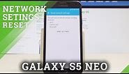 How to Reset Network Settings in SAMSUNG Galaxy S5 Neo - Fix Network Settings