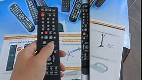 Replacement Remote Control Compatible for Samsung DVDV9700 DVD-VR325 DVD-V3500 DVD-V3600 DVD-V3650 DVD VCR Combo Player Recorder