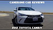 2017 Toyota Camry LE 2.5 L 4-Cylinder Road Test & Review | Camerons Car Reviews