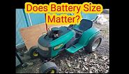 Does Battery Size Matter?