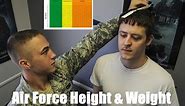 Air Force Height and Weight Requirements For 2023 - Operation Military Kids