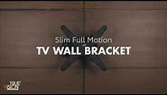 True Vision Slim Full Motion TV Wall Mount