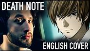 Death Note Opening 1 (the World) FULL ENGLISH COVER by Jonathan Young