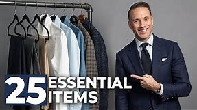 The ULTIMATE Beginner’s Capsule Wardrobe | 25 Men’s Wardrobe Essentials
