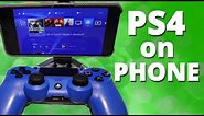 How to setup PS4 Remote Play App with Dualshock PS4 Controller on Android phones