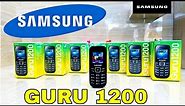 Samsung Guru 1200 🔥 Unboxing ⚡ Review ⚡ Renewed Phone 🔥🔥 GT-E1200Y