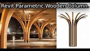 Revit Parametric Wooden Column.