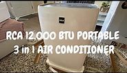 RCA 12,000 BTU 3 in 1 Portable Air Conditioner