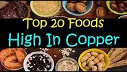 Top 20 Foods High in Copper
