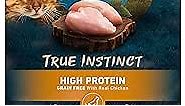Purina ONE Natural, High Protein, Grain Free Dry Cat Food, True Instinct With Real Chicken - 3.2 lb. Bag